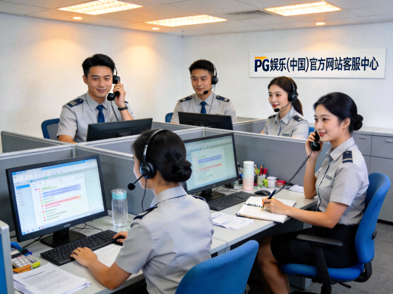PG娱乐(中国)官方网站客服团队在工作站内协作处理用户咨询的场景